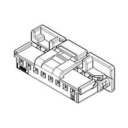 Molex Combination Line Connector, 8 Contact(S), Female, Crimp Terminal, Receptacle 5601230804